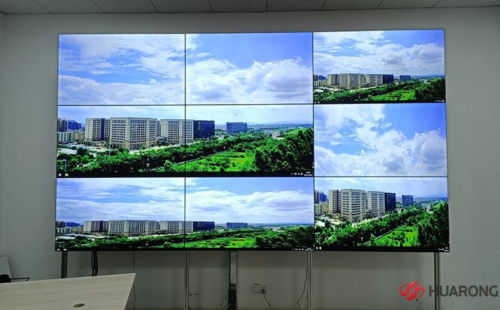 常州极悦注册55寸3乘3组合3.5拼缝